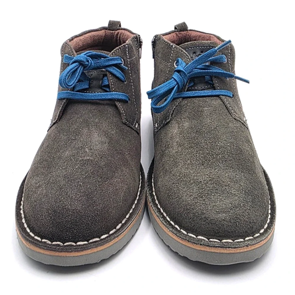 Florsheim Navigator Chukka Boys Casual Shoes Green Lace Up Size 7 M